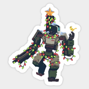 Bastion Festive Sticker